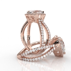  diamond Ring 14k Rose Gold