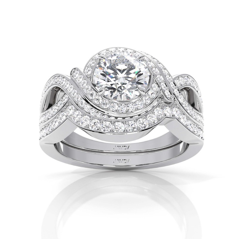  diamond Ring Platinum 950