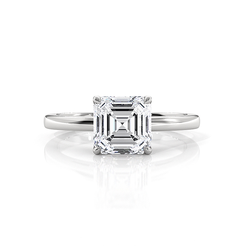  diamond Ring 14k Gold White