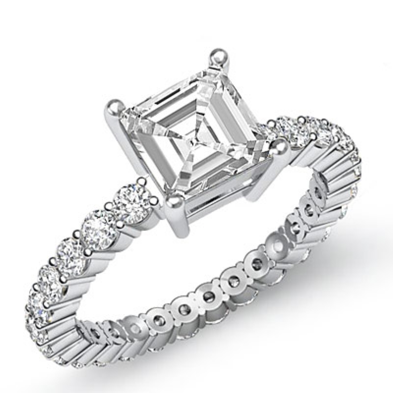  diamond Ring 14k Gold White