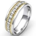 14k Two Tone Gold, 14.00gm