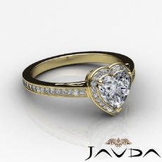 Filigree Design Halo diamond Hot Deals 18k Gold Yellow