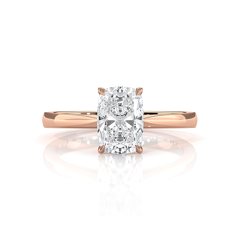  diamond Ring 18k Rose Gold
