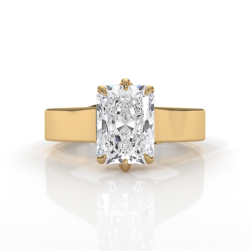  diamond Ring 14k Gold Yellow