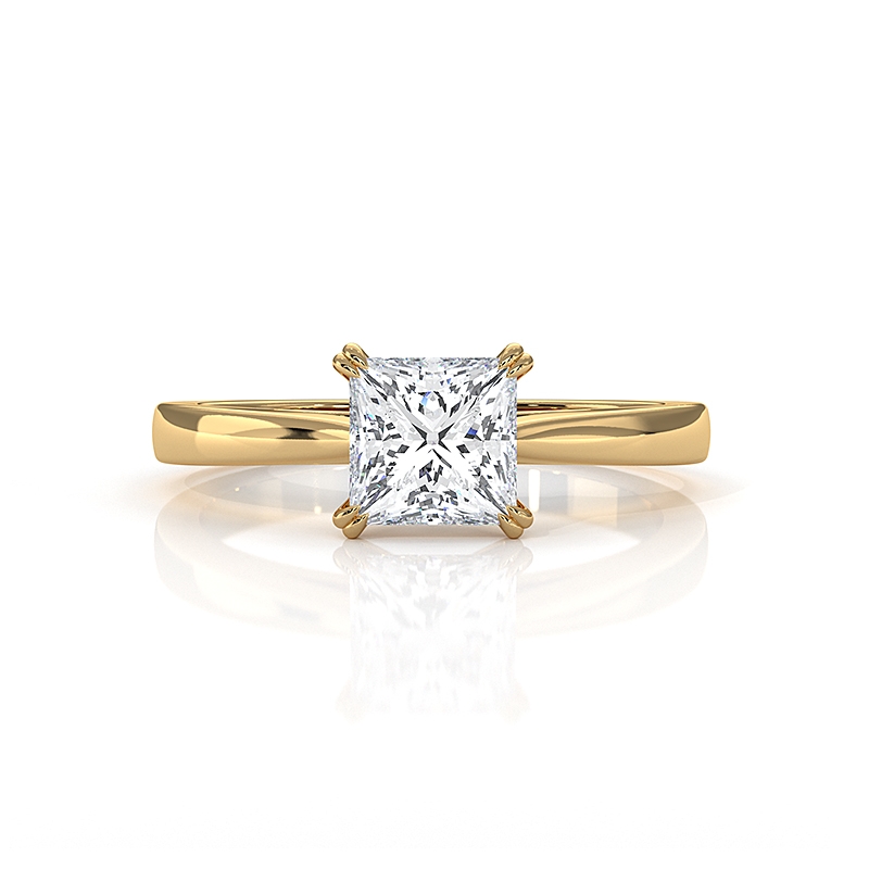  diamond Ring 14k Gold Yellow