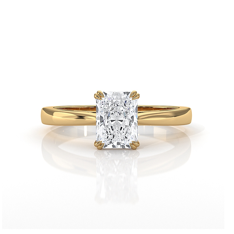  diamond Ring 14k Gold Yellow