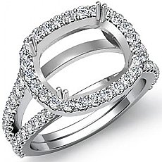 6.4 Ct Rainbow Topaz Diamond Gemstone Vintage Ring WG