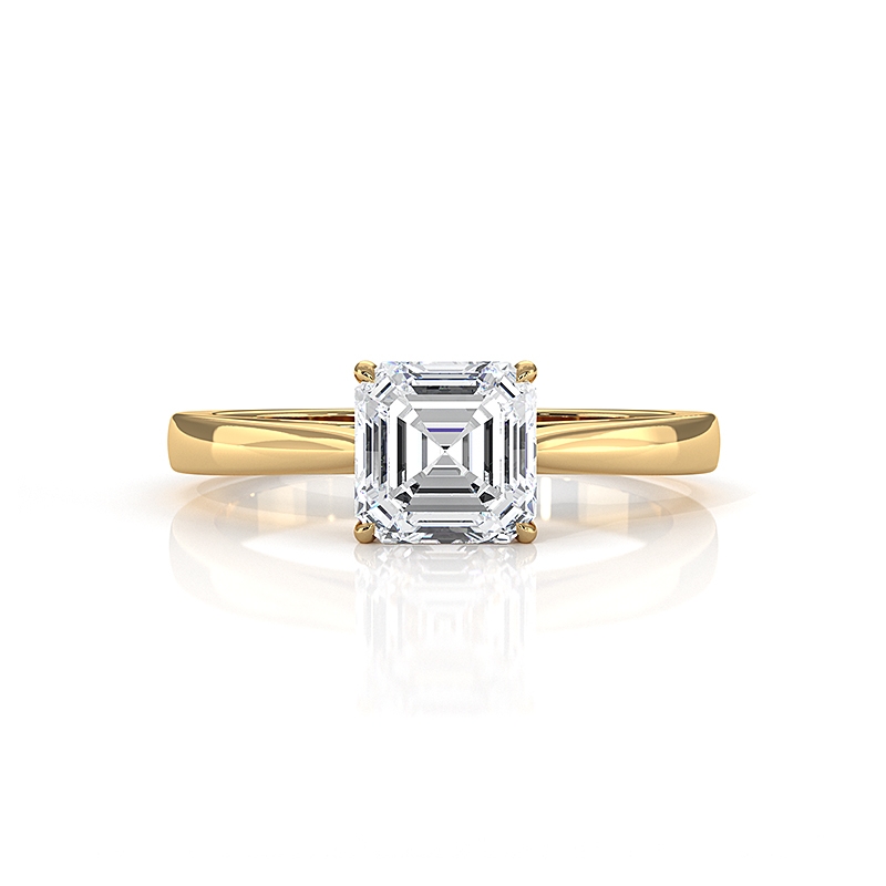  diamond Ring 14k Gold Yellow