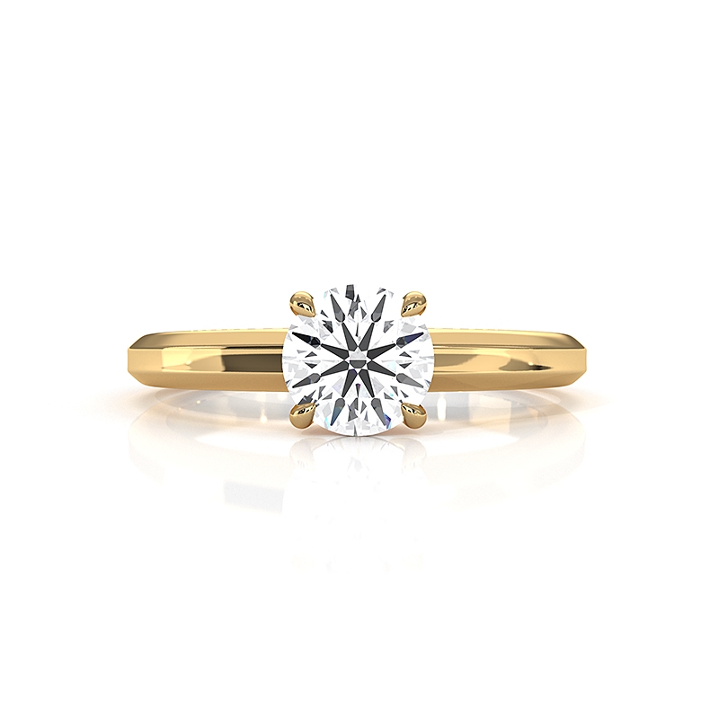  diamond Ring 14k Gold Yellow
