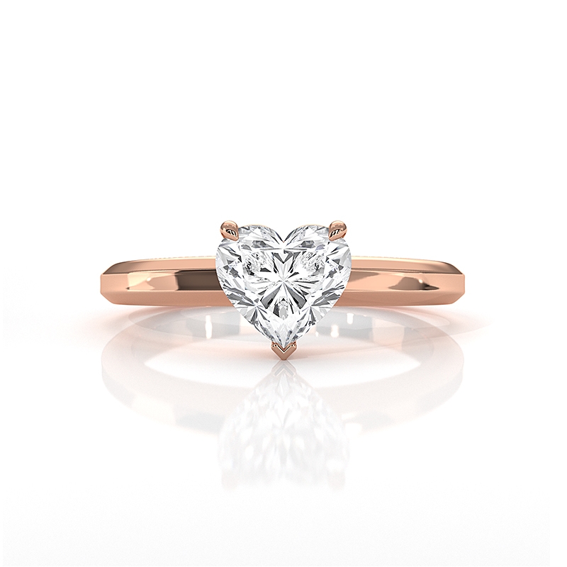  diamond Ring 18k Rose Gold