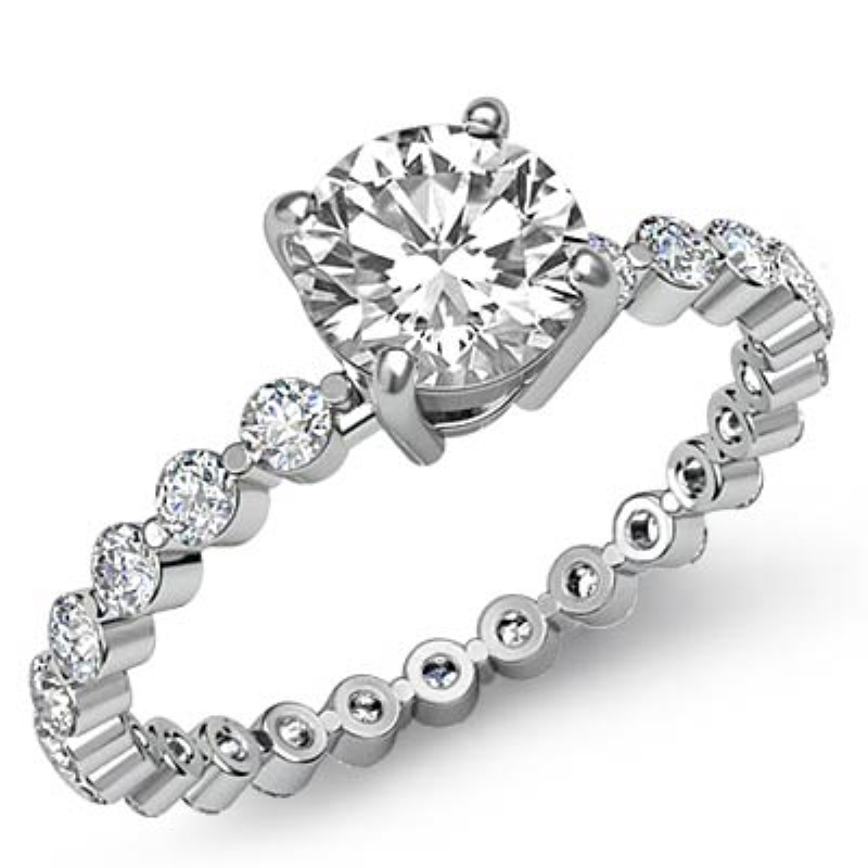  diamond Ring 14k Gold White