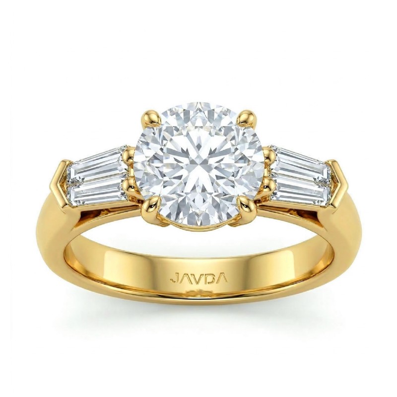  diamond Ring 14k Gold Yellow