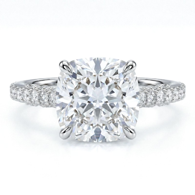  diamond Ring 14k Gold White