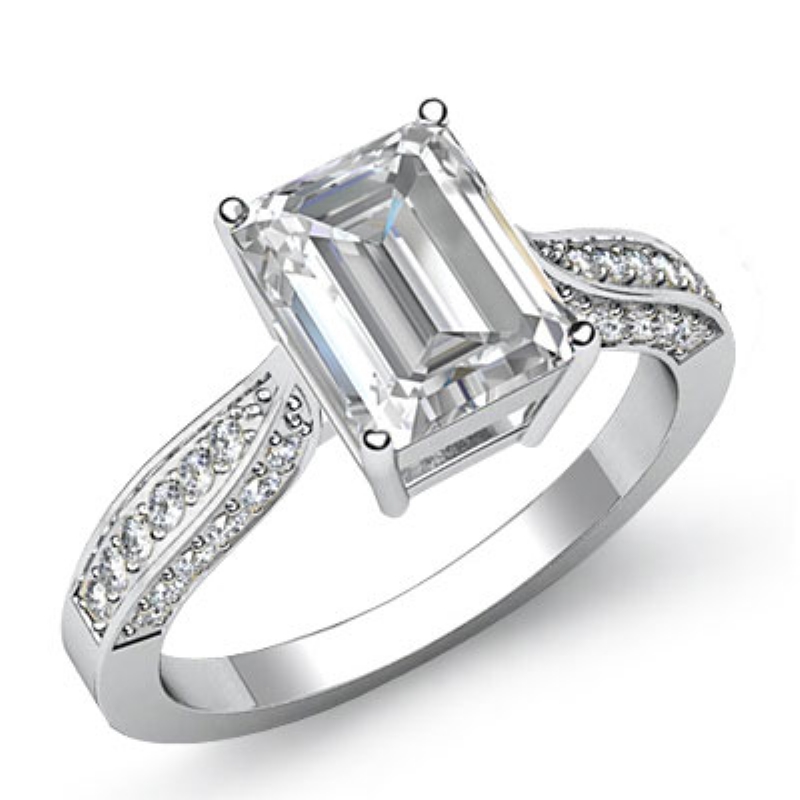  diamond Ring 14k Gold White