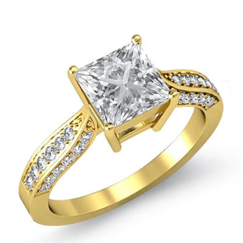  diamond Ring 14k Gold Yellow