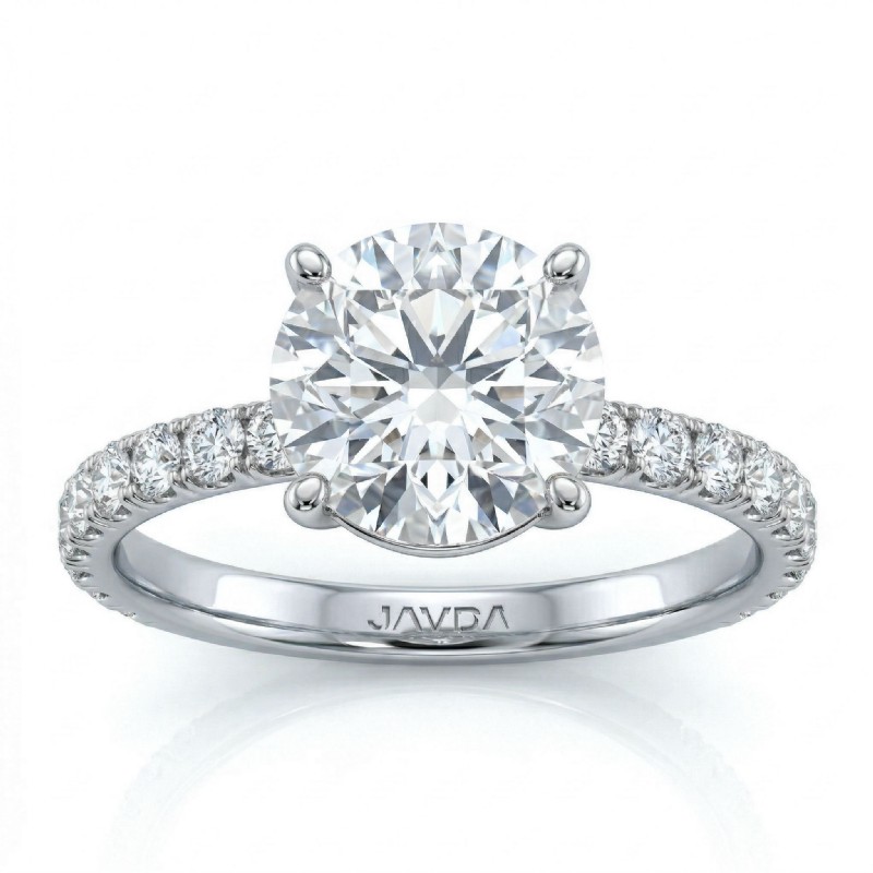  diamond Ring 14k Gold White