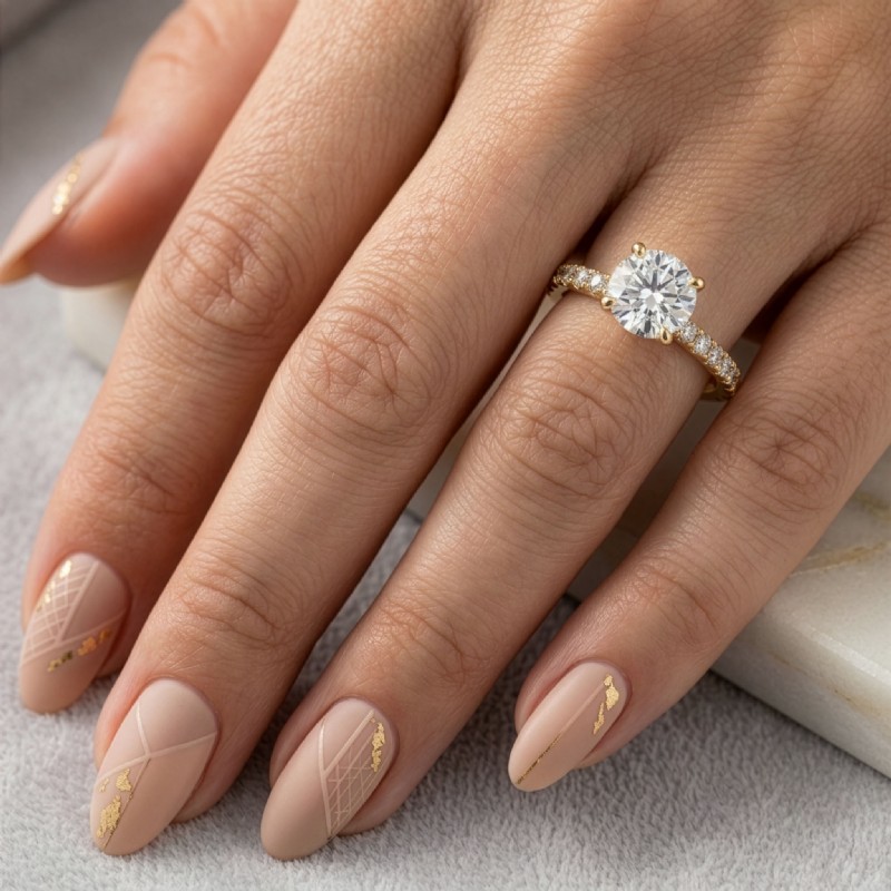  diamond Ring 14k Gold Yellow