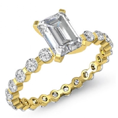 Bar Setting Eternity diamond Hot Deals 14k Gold Yellow