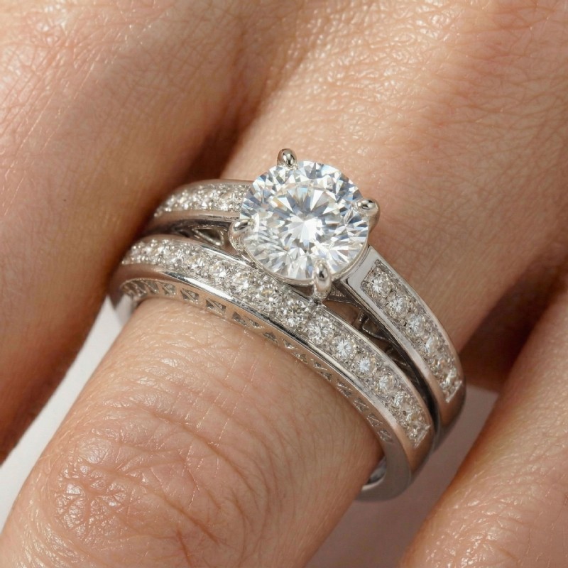  diamond Ring 14k Gold White