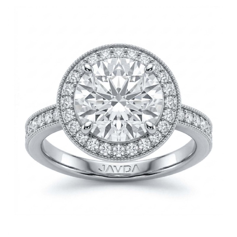  diamond Ring 14k Gold White