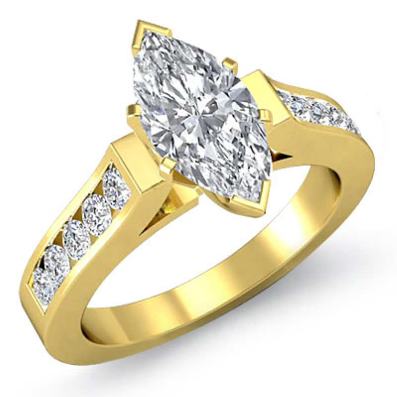  diamond Ring 14k Gold Yellow