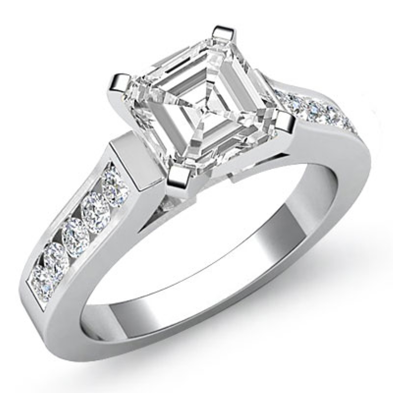  diamond Ring 14k Gold White