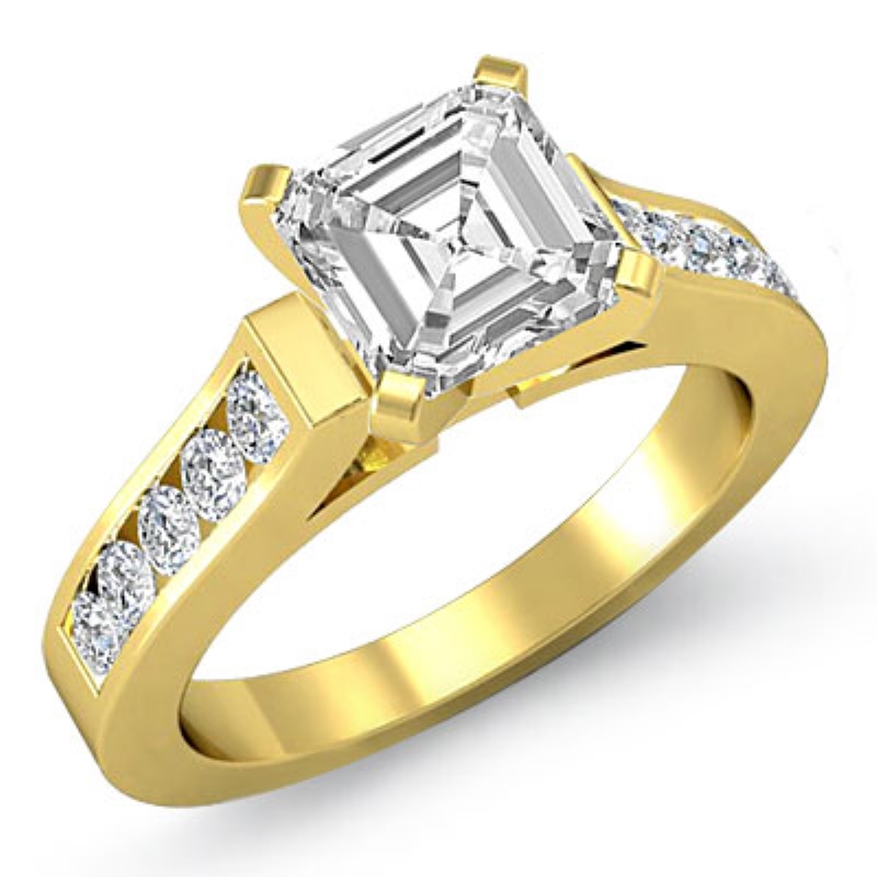  diamond Ring 18k Gold Yellow