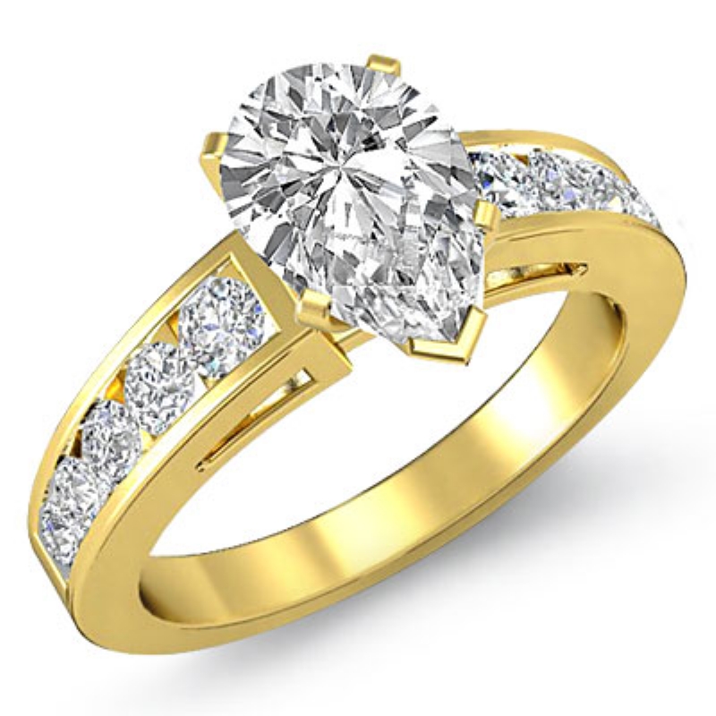  diamond Ring 14k Gold Yellow