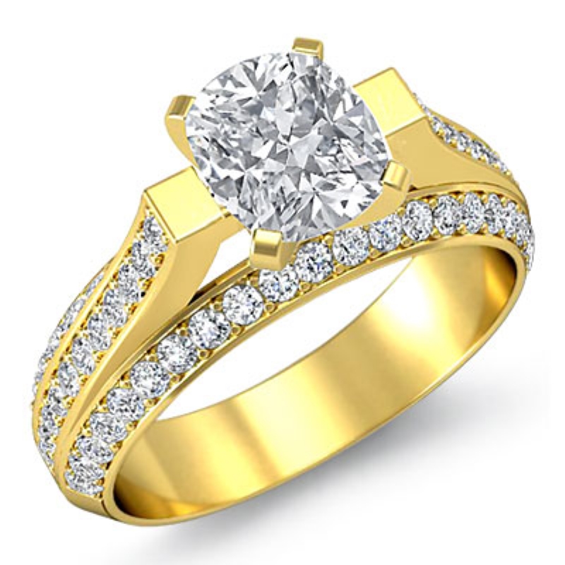  diamond Ring 14k Gold Yellow