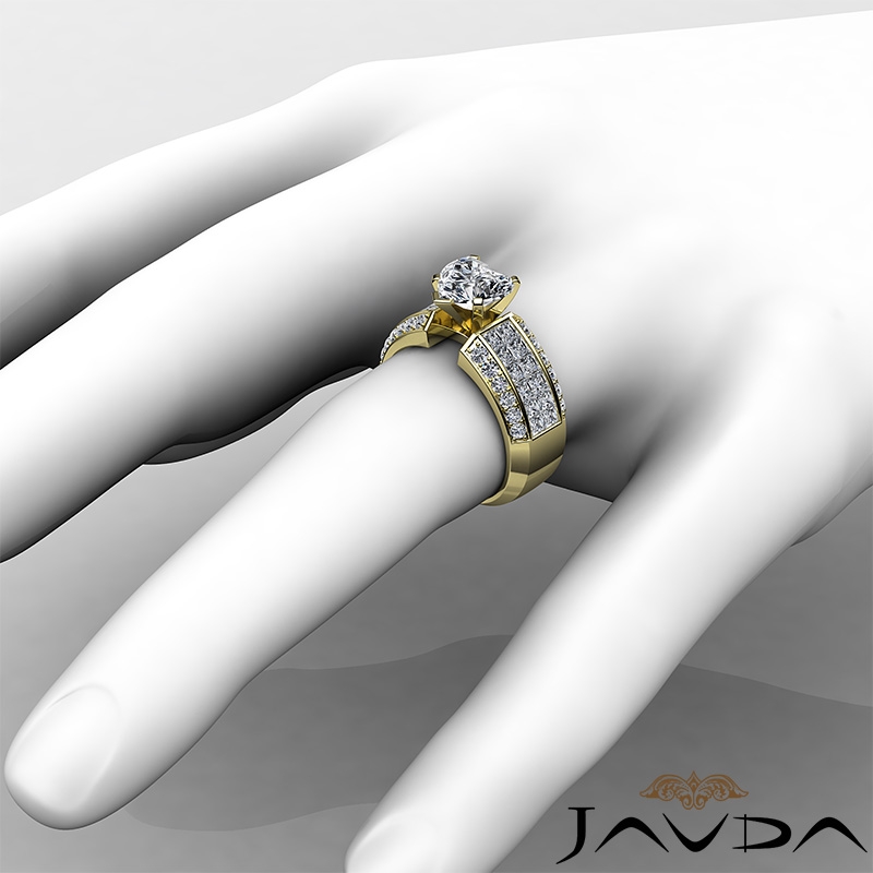  diamond Ring 14k Gold Yellow