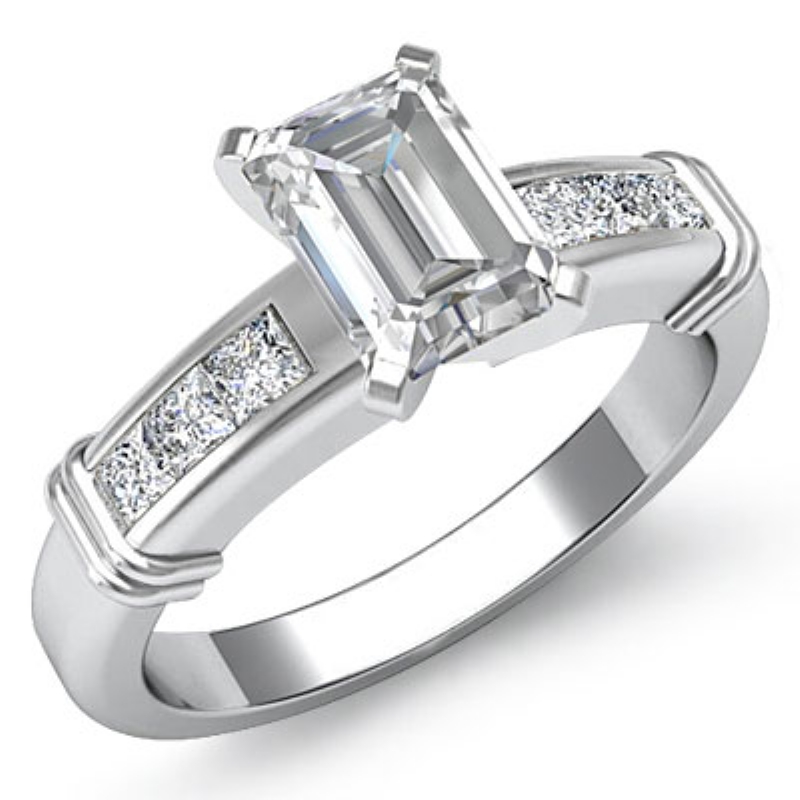  diamond Ring 14k Gold White