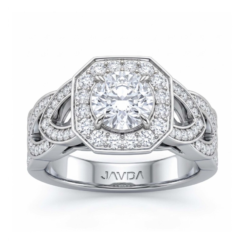  diamond Ring 14k Gold White