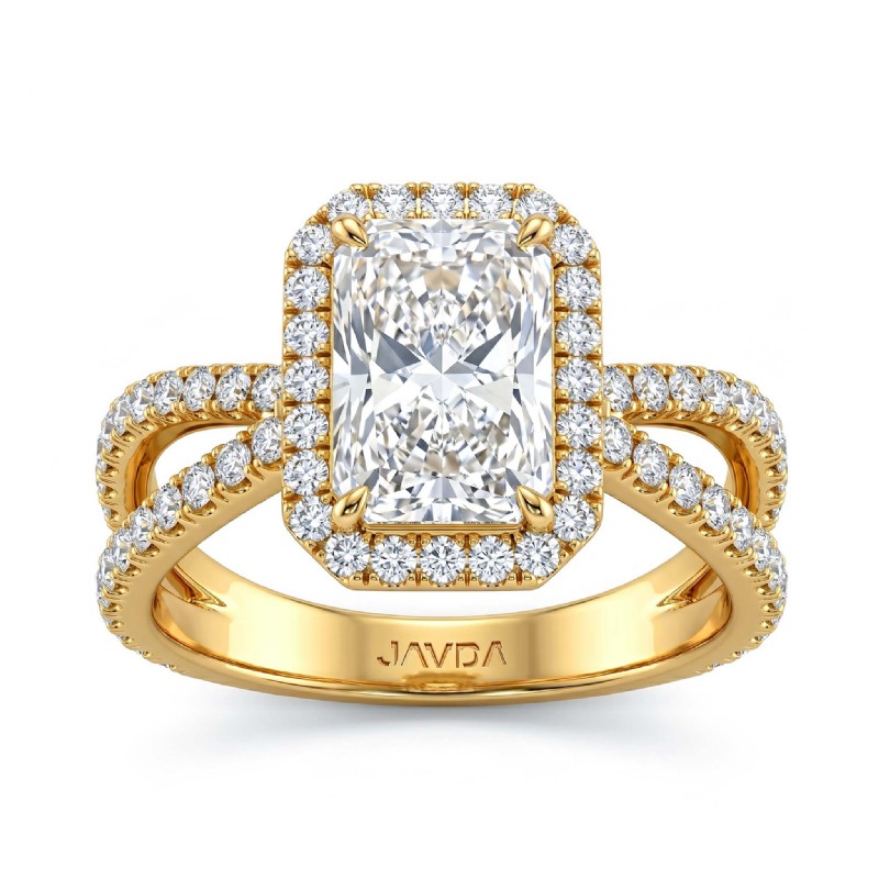  diamond Ring 14k Gold Yellow