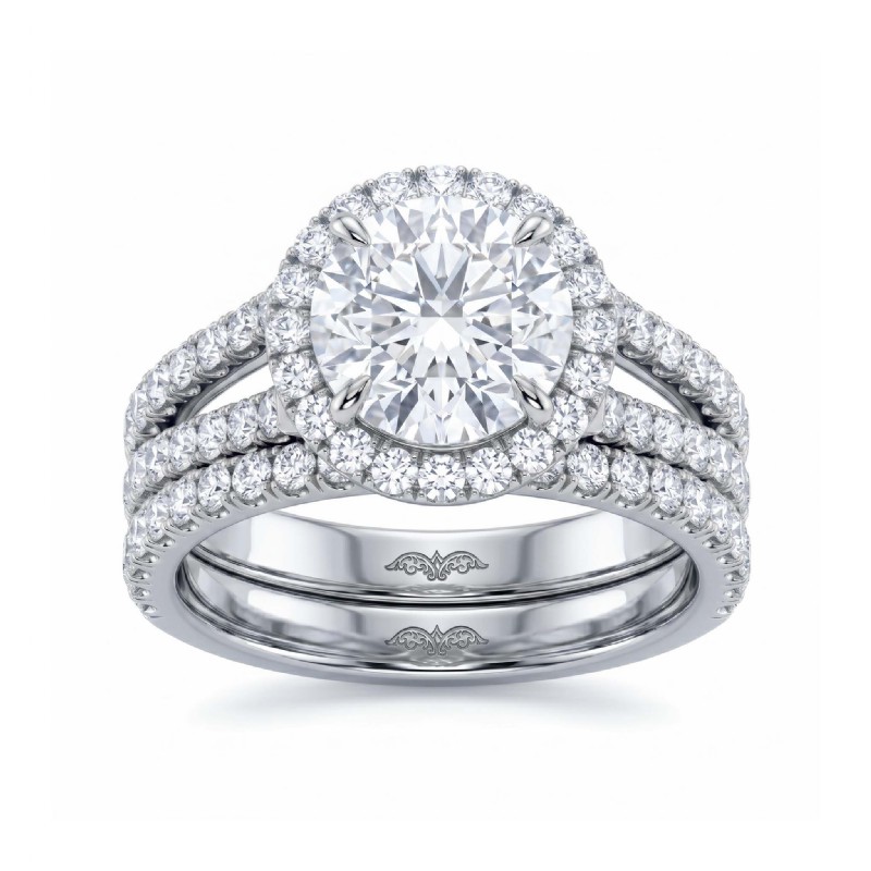  diamond Ring 14k Gold White