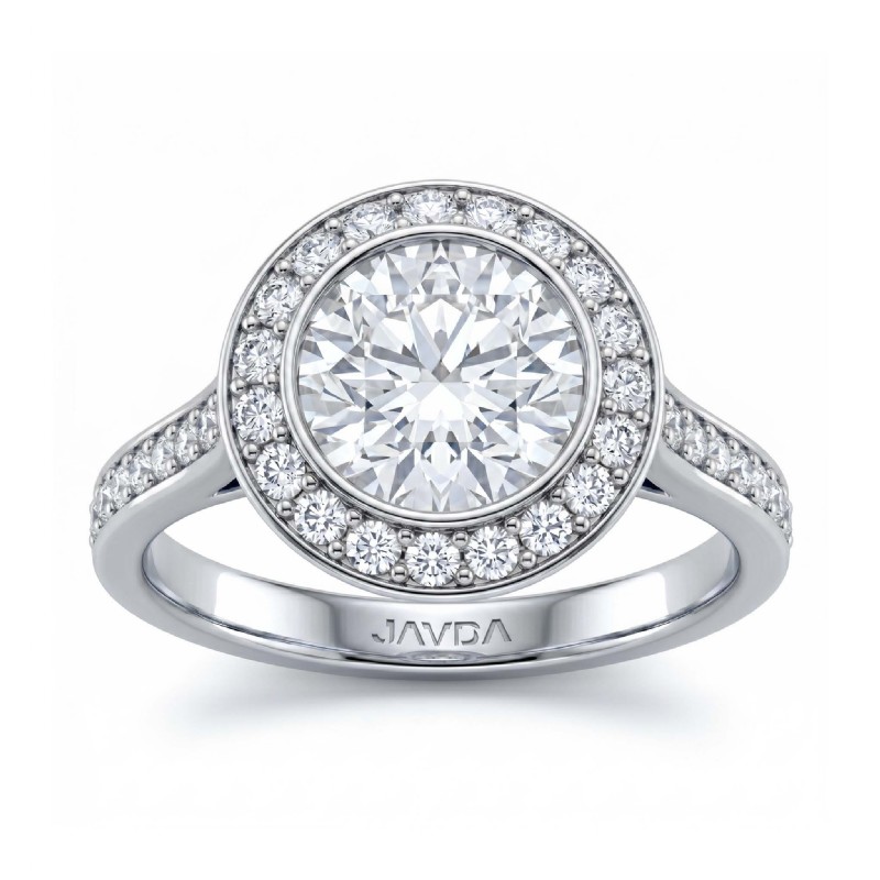  diamond Ring 14k Gold White