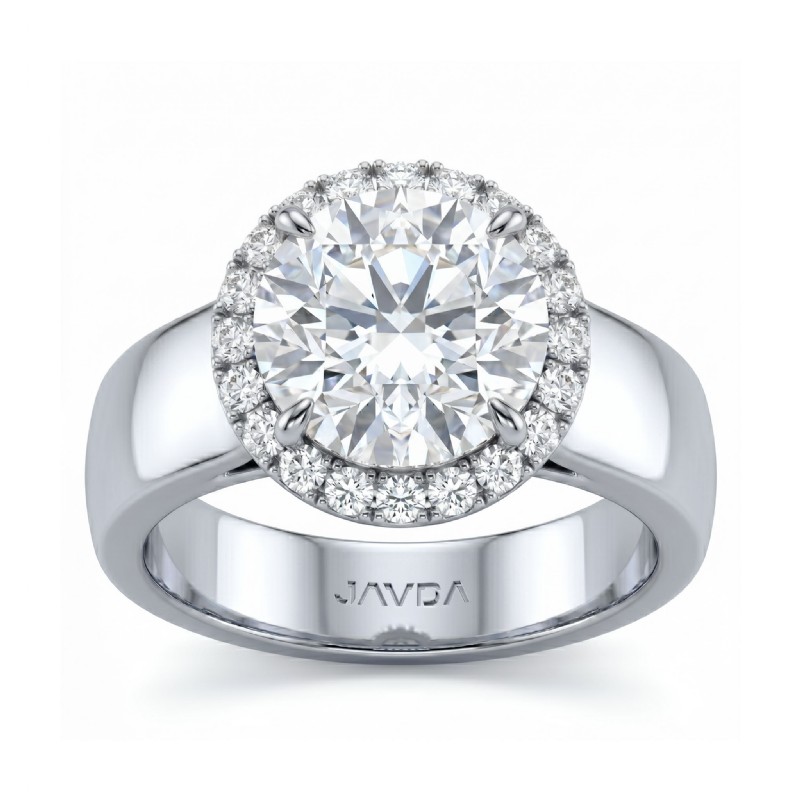  diamond Ring 14k Gold White