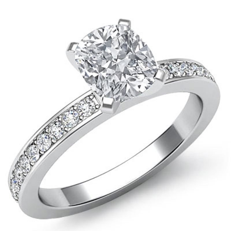  diamond Ring 14k Gold White