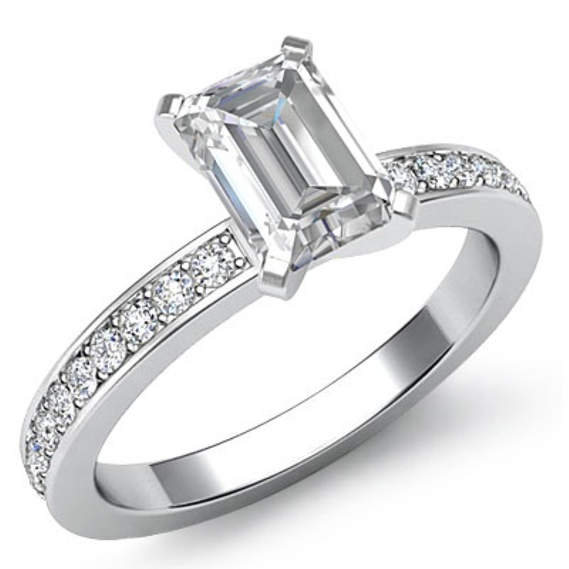  diamond Ring 14k Gold White