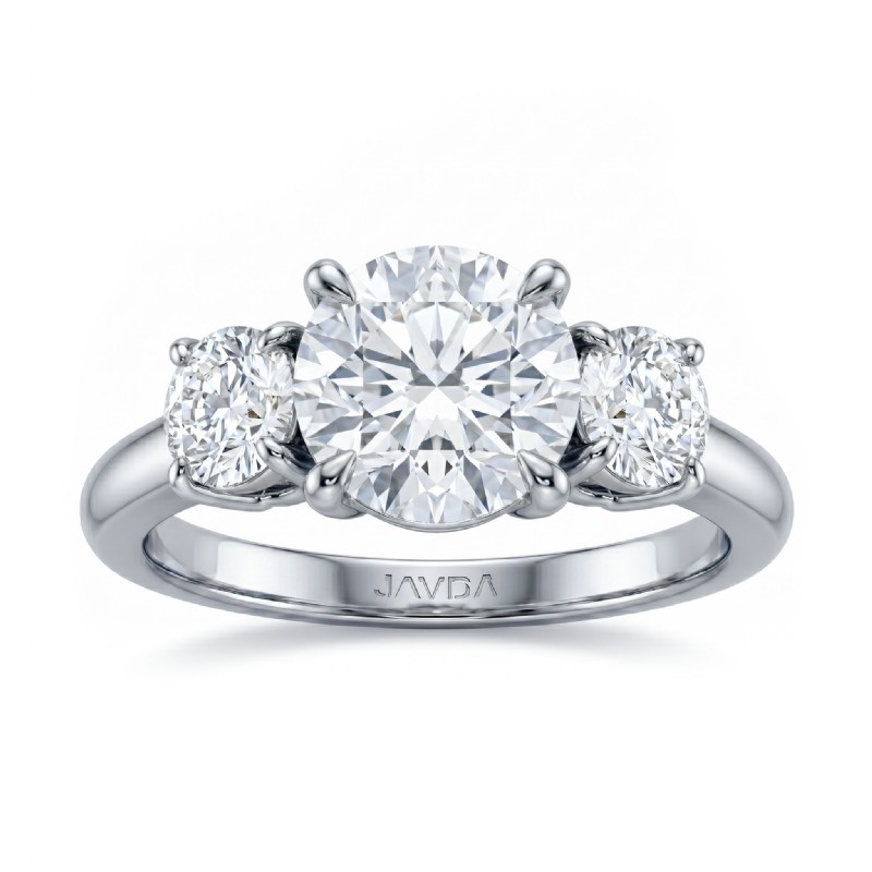  diamond Ring 14k Gold White