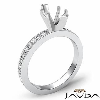 0.5Ct Diamond Classic Engagement Ring Marquise Setting 14k Gold White Semi Mount