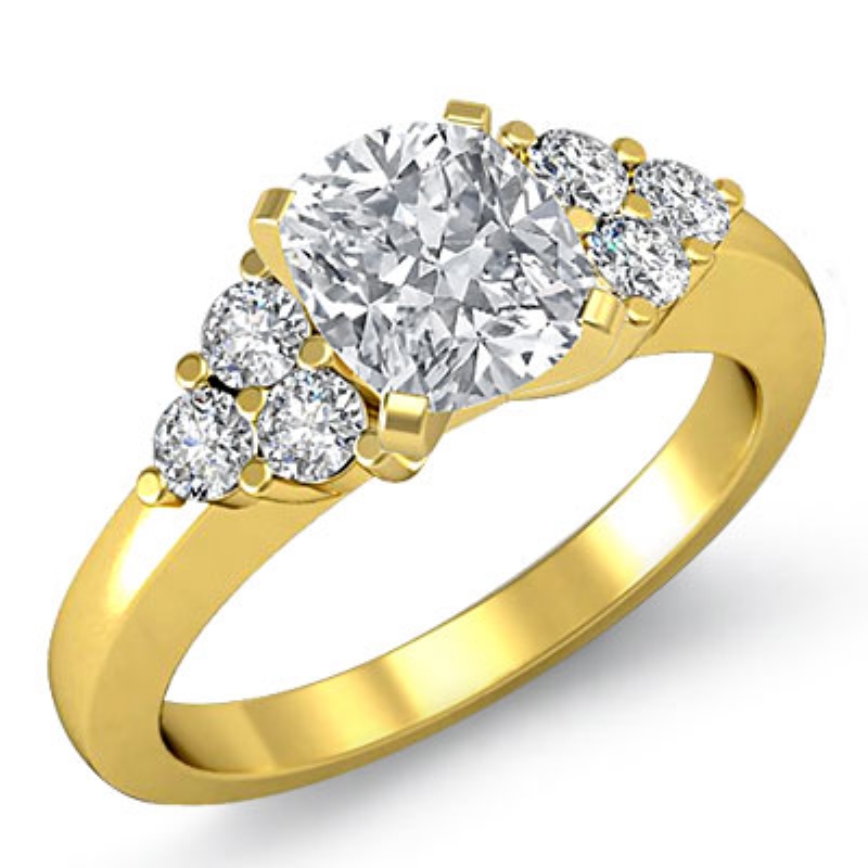  diamond Ring 14k Gold Yellow