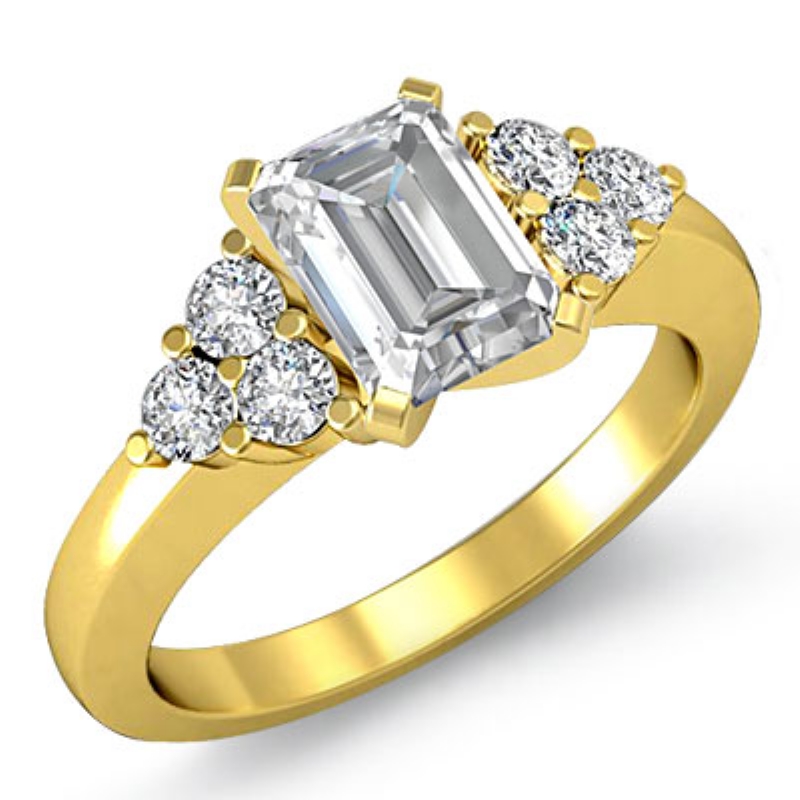  diamond Ring 14k Gold Yellow