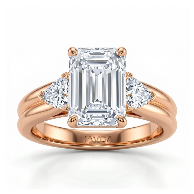  diamond Ring 18k Rose Gold