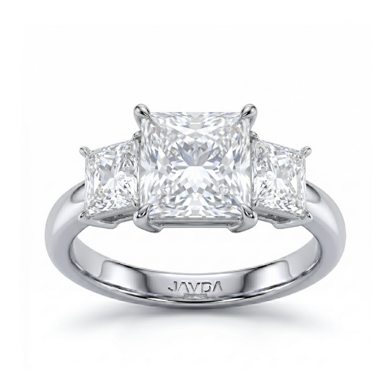  diamond Ring 14k Gold White