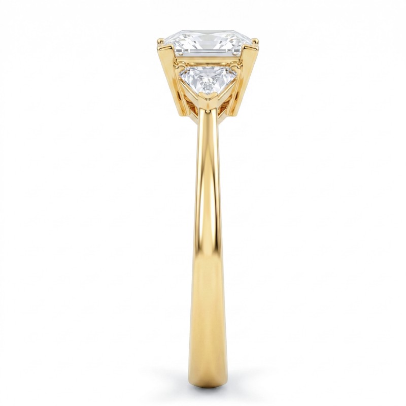  diamond Ring 18k Gold Yellow