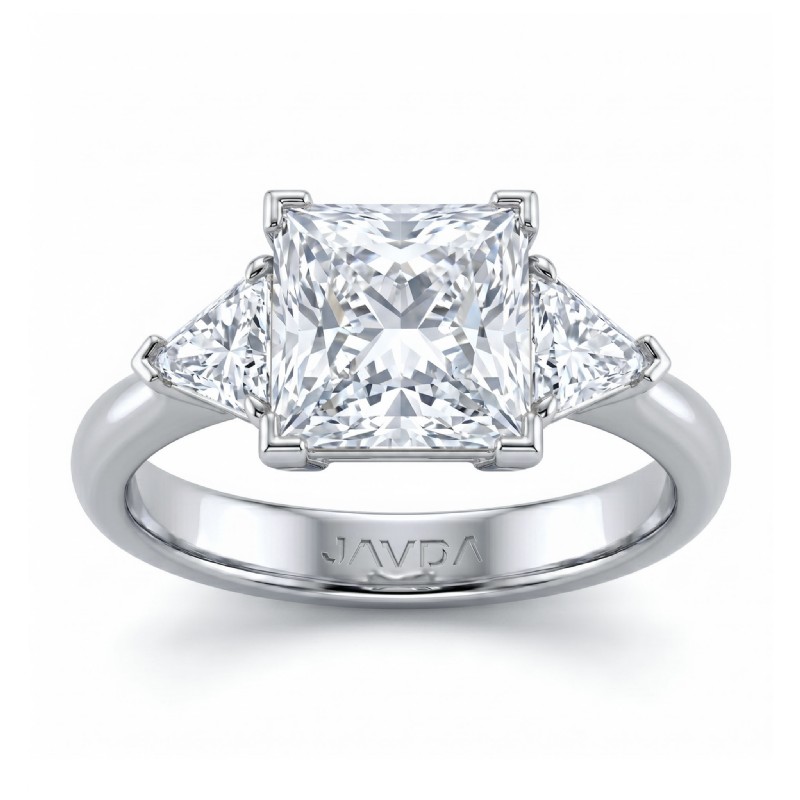  diamond Ring 14k Gold White