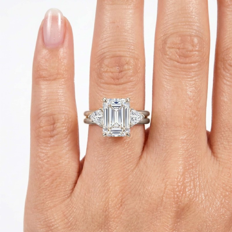  diamond Ring 14k Gold White