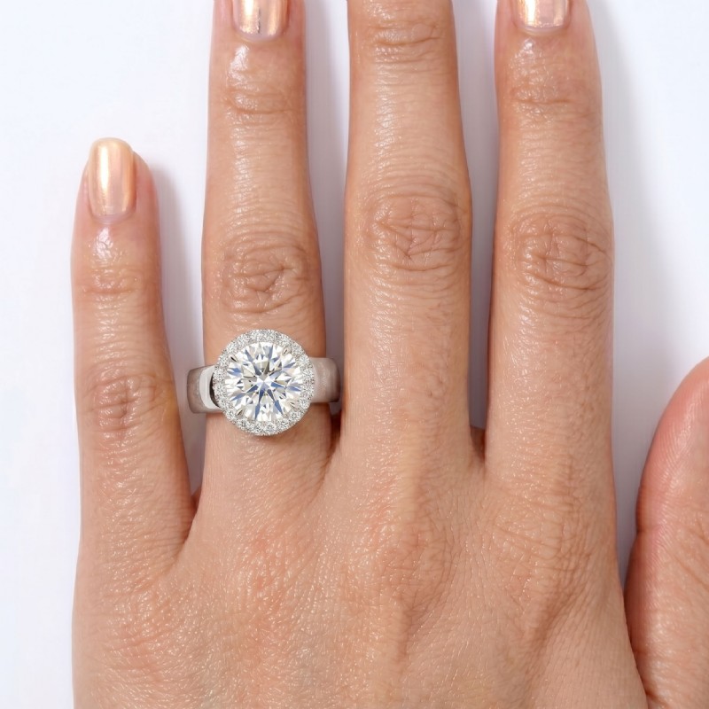  diamond Ring 14k Gold White