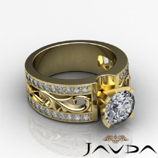  diamond Ring 18k Gold Yellow