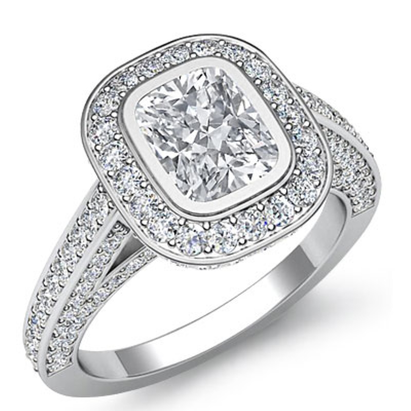  diamond Ring 14k Gold White